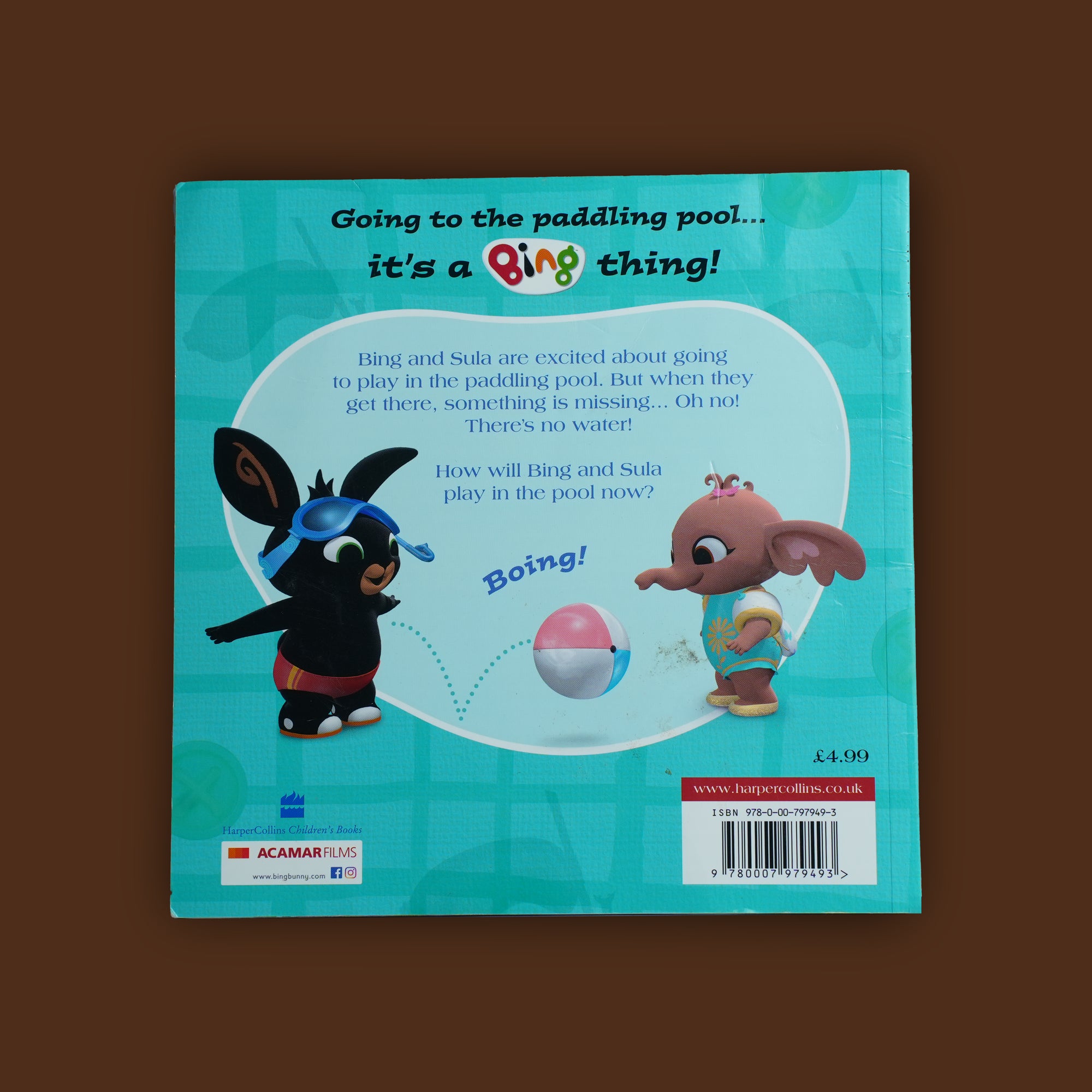 Bing - Paddling Pool | Paperback